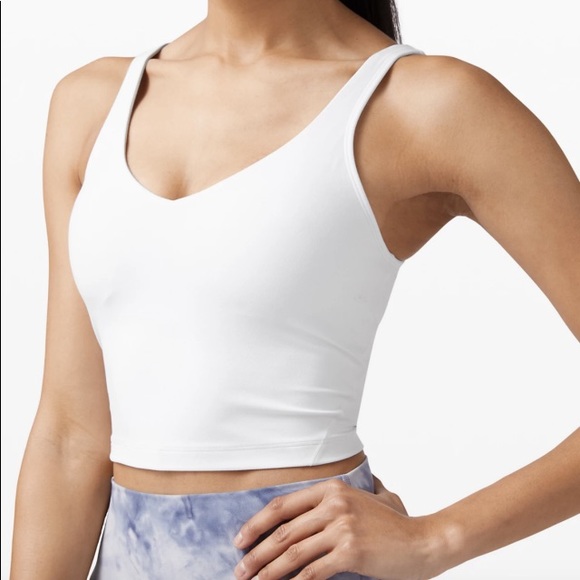 White lululemon align tank, size 8